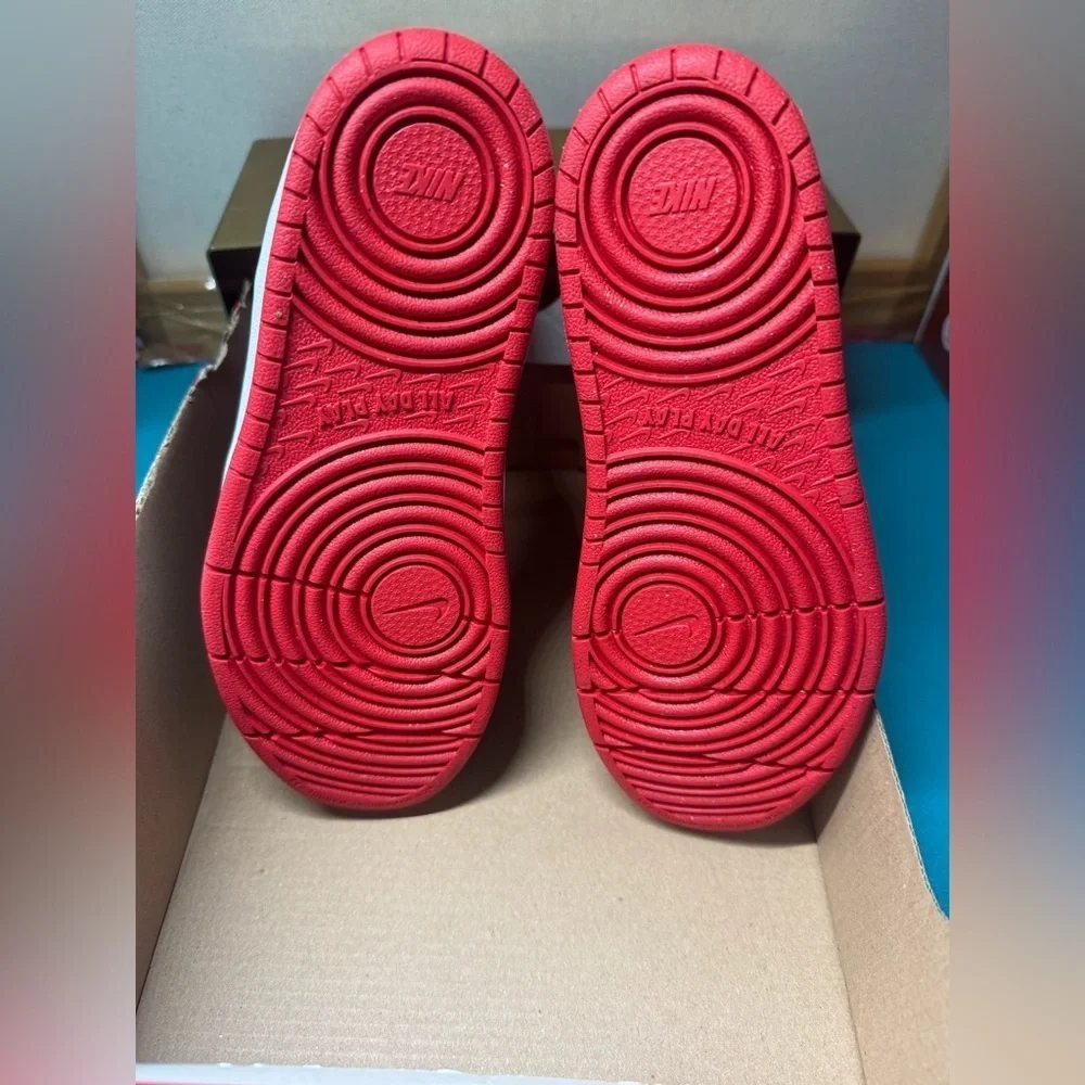 Nike Kids Shoes - Red and Black size 1Y